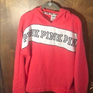 fuchsia PINK hoodie (no strings)